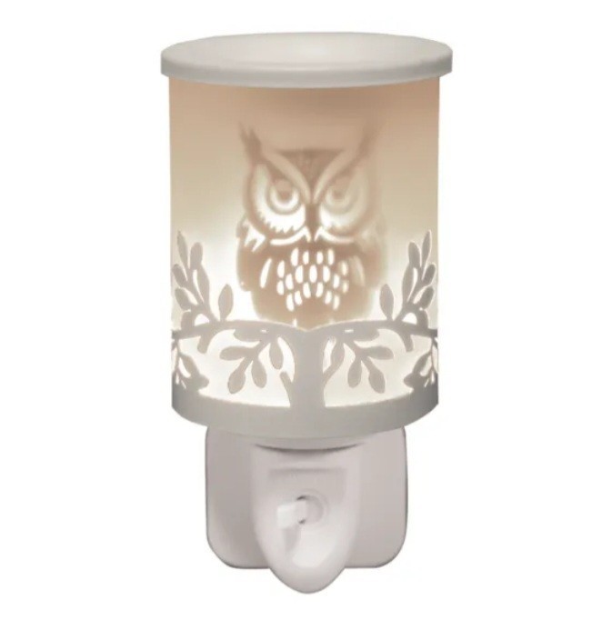 Wax Melt Plug In - Owl White + 12 Mini Wax Melts.