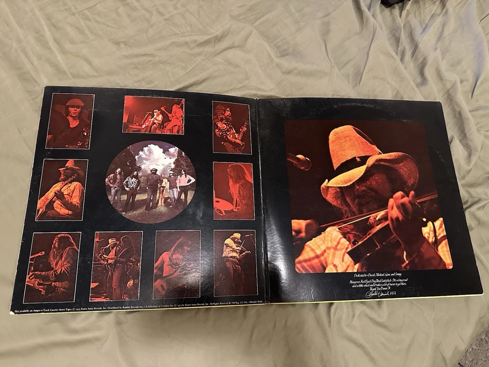 Charlie Daniels Band Fire On The Mountain LP Original 1974 Pressing W 45 Record - Image 3 of 4