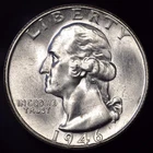 1946-S Washington Quarter — photo from another recent sale