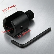 1/2x28 Thread Aluminum Ruger 1022 10-22 Muzzle Brake Adapter Three Lock Nut US