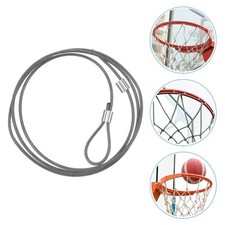 Robustes Basketballnetz mit Stahlkette Ersatz Basketballnetz wetterfest