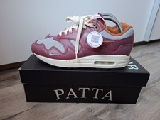 Nike x Patta Air Max 1 Waves "Night Maroon“ Gr. 41