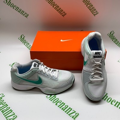 Nike Air Cage Court 549891 101 Mint Green White Gray Sneakers Shoes Womens 7.5