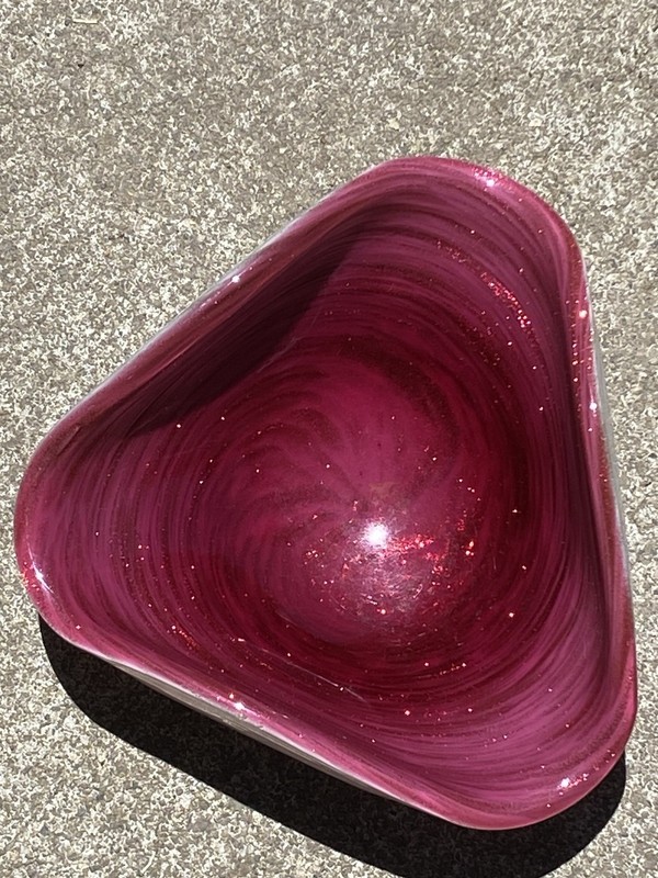 Mcm Adventurine￼ Glass Ashtray