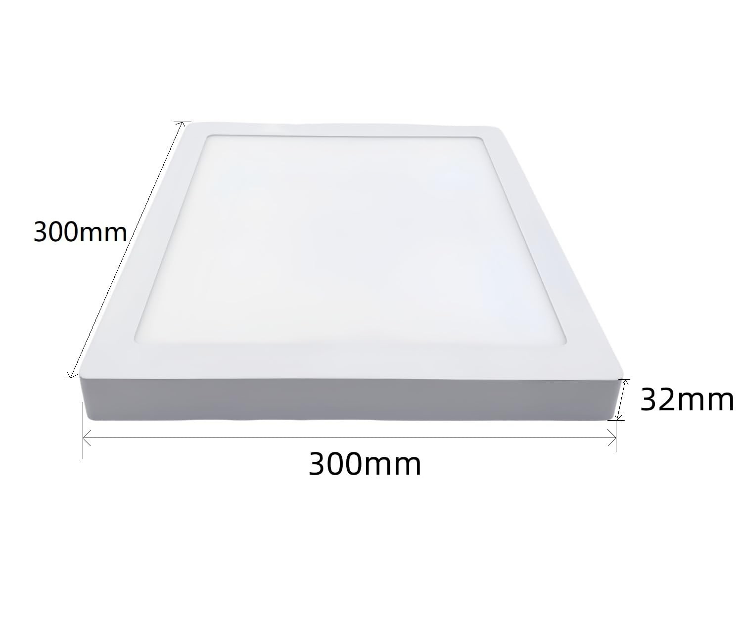 Plafonnier LED 24W 2400lm à CCT variable pour éclairage sur mesure - 2