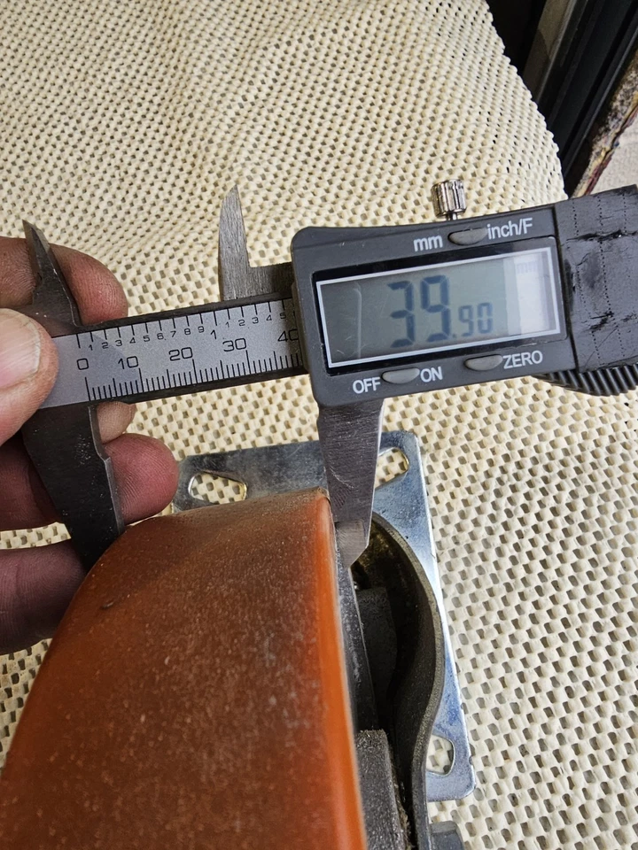 Laufrolle Industrie Universal Rad Dämpfer Anti-Rutsch Dose Drehbar 360 150×40 - Bild 4 von 4