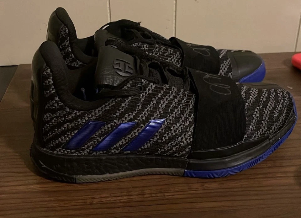 James Harden Vol 3 Black Grey Blue For Sale Size 7.5 In Good Use Only Used Once - Image 4 of 4