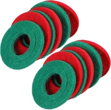 12PCS Battery Terminal Anti Corrosion Washers, 6 Red, 6 Green, Fiber, Protector