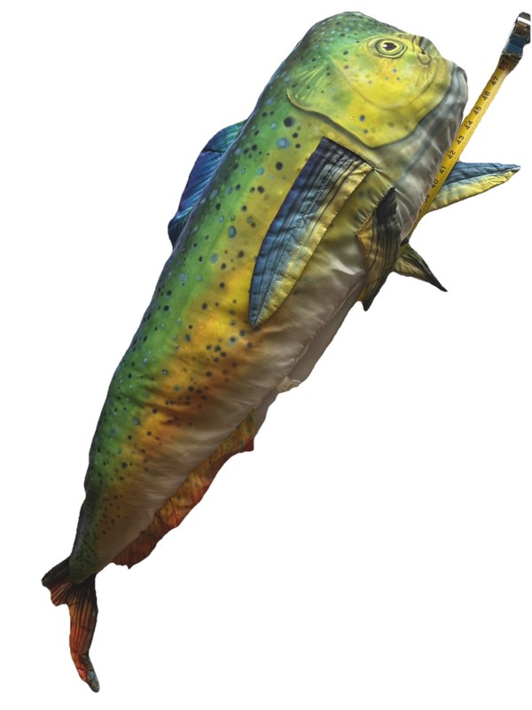 Mahi-Mahi 48” GIANT Stuffed Toy Plush Pillow TreeHouse Kid Large Jumbo Fish