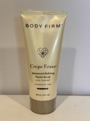Crepe Erase Body Firm Advanced Refining Facial Scrub full 6 oz. New and Sealed