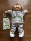 1985 Cabbage Patch Kid - Baseball Player (with Papers And Box)