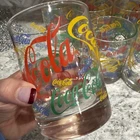 Vintage Coca-cola Rocks Glass Set Of 11 4" VTG 90s 00s
