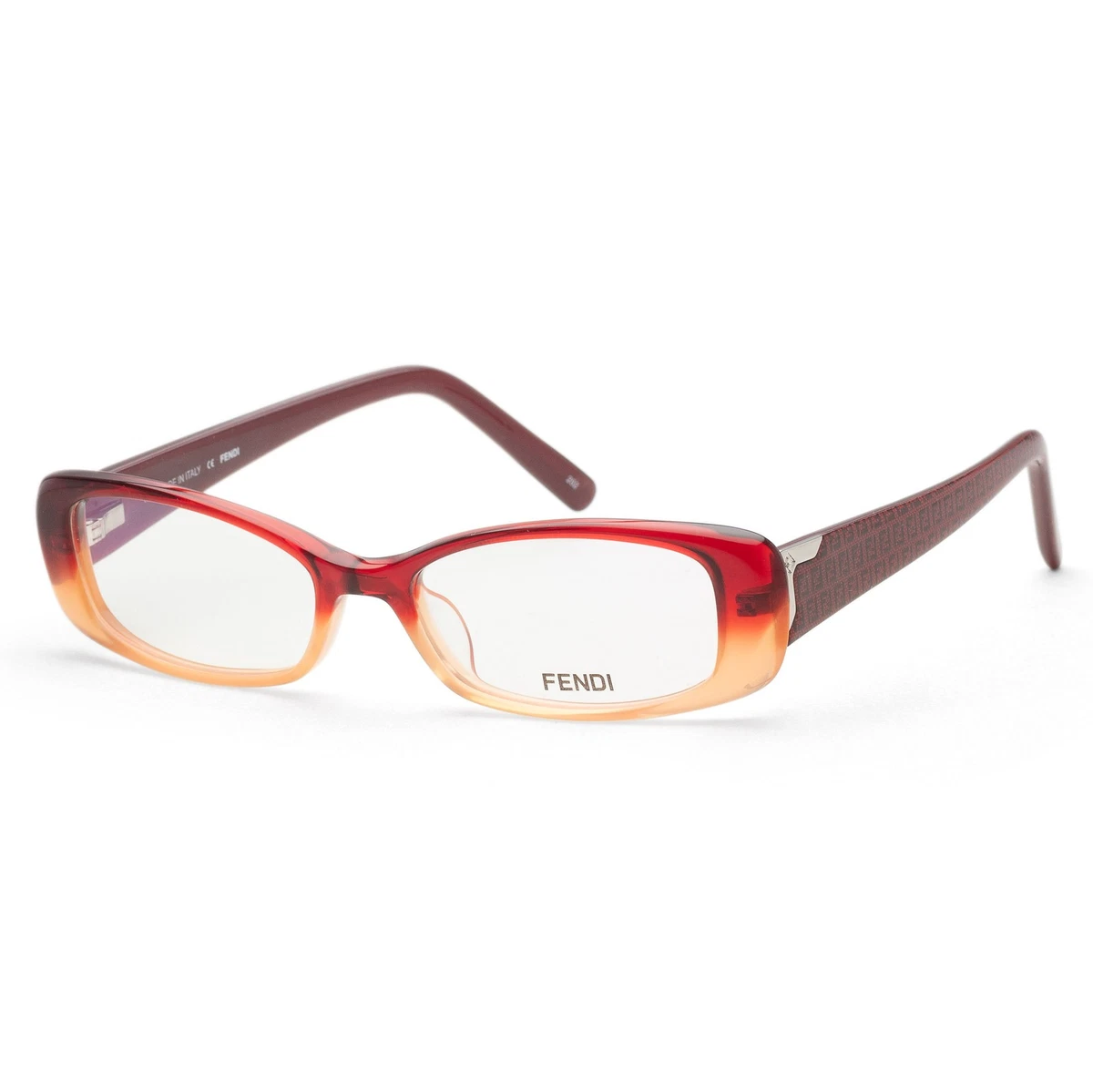 Fendi Stylish Red Sunglasses clear Fendi SL 7668 55 D16 – Vintage Frames Company main image 4