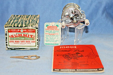Vintage 1957 Pflueger Summit 1983M FISHING Reel ENGRAVED Jeweled Excellent