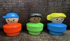 Vintage Fisher Price Chunky Little People Lot Of 3 1990’s