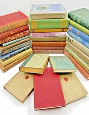 Lot of 20 Decorative Vintage Hardcover Books – Old, Rare & Random