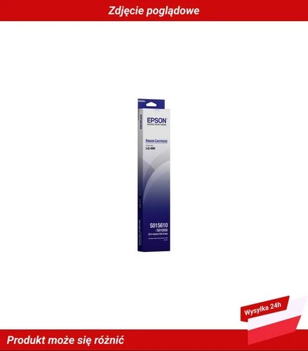 C13S015610 Epson LQ-690 Ribbon Czarny