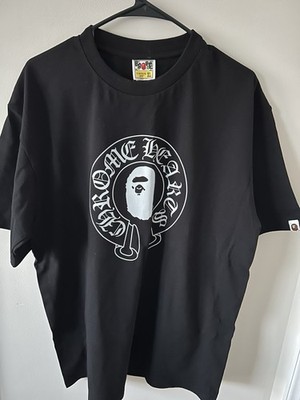 Bape Chrome Hearts T-Shirt White, Size L | eBay