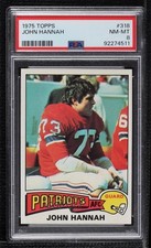 1975 Topps John Hannah #318 PSA 8 HOF 0nr3