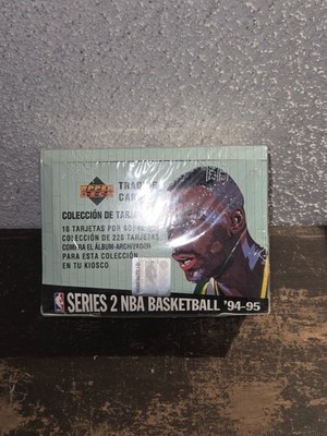 1994-95 UPPER DECK NBA Basketball (Series 2)  Display!  (Spanisch/Englisch)