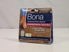 Bona Hardwood Floor Cleaner Concentrate, 1 Fl Oz, 4-Pack Makes 4 Bottles Mop