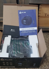 Klim Compact Disc Cassette Player With Built In Bluetooth And Radio - Black