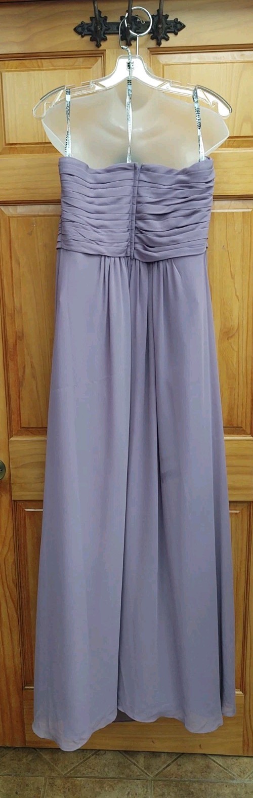 David Tutera Gather & Gown Prom Wedding Formal Bridesmaid Gown Size 14  Wisteria