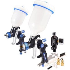 Dynastus Pro Series Gravity Feed Composite HVLP Air Spray Gun Detail Paint Guns