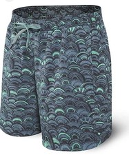 SAXX Swim Shorts Cannonball 2N1 Large L Swim Trunks Swimsuit Waves