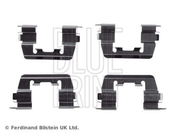 ZubehöRsatz Scheibenbremsbelag Vorderachse FüR Hyundai Accent Stufenheck I II-image