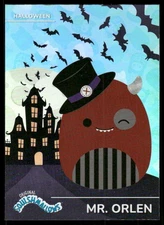 2025 Panini Squishmallows Halloween #75 Mr. Orlen Halloween Holo
