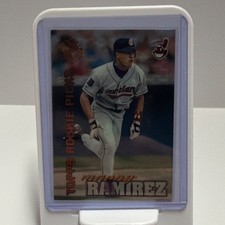 1994 Topps Rookie Picks Manny Ramirez #4 Cleveland Indians MLB Baseball Card