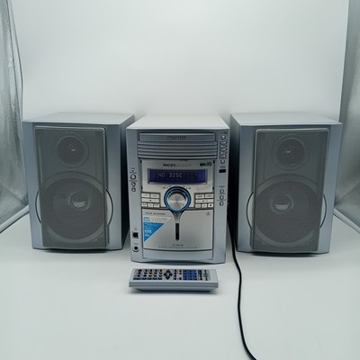 Sharp XL-MP150E 5 CD Wechsler Hifi Anlage + CP-MP150E Lautsprecher + Fernbedienung