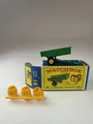 Lesney Matchbox Series No 51 Tipping Trailer With Yellow Barrels E4 Box