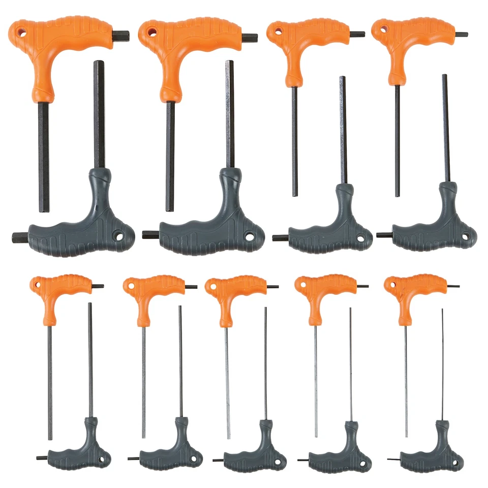 Ironton 18-Pc. T-Handle Hex Key Set, SAE/Metric Sizes - Image 3 of 4