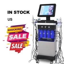 14in1 Hydra Spa Facial Beauty Machine Hydro Dermabrasion Skin Cleaning Face LiBg