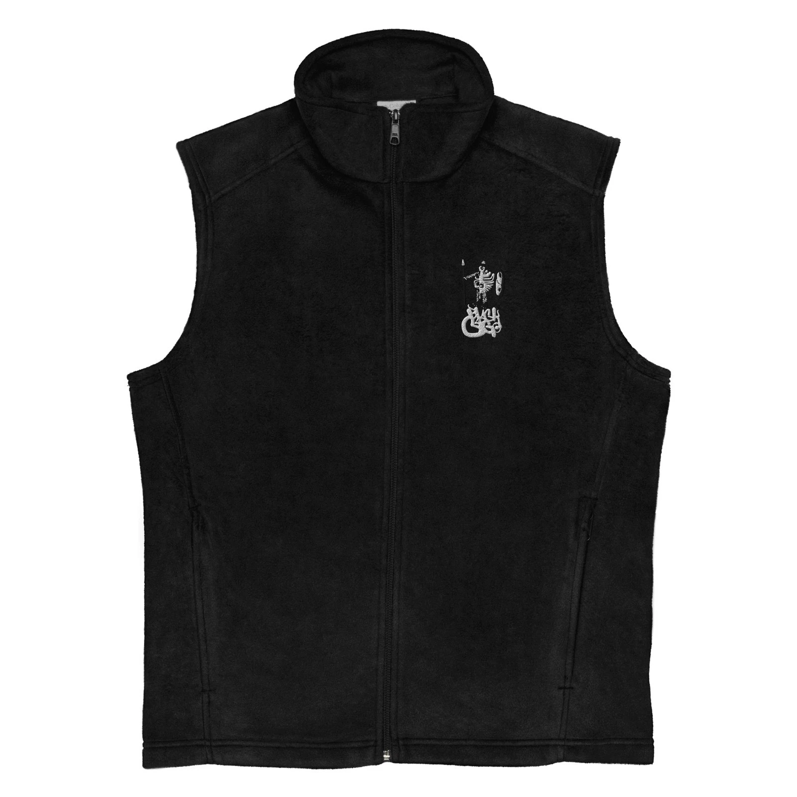 BlackCargo Apparel Unisex Sustainable Streetwear Classic Fleece Vest S 3XL