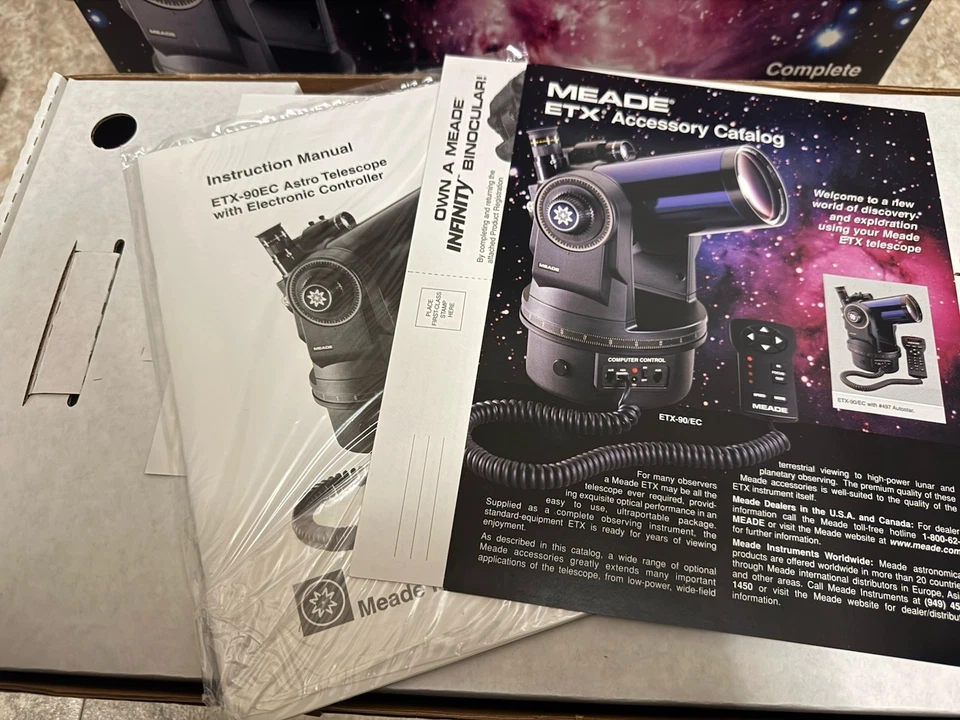 Meade Etx90EC Telescope Brand New In Box - Bild 2 von 3