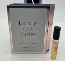 Lancome La Vie Est Belle L’eau de Parfum Sample Size 1.2 ml/0.04 oz New