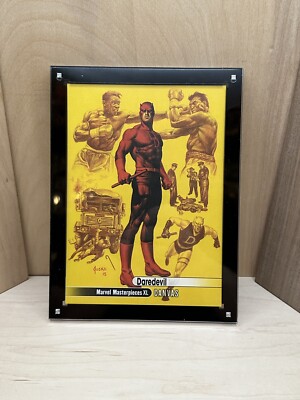 Marvel Masterpieces XL Magnetic 5''x7'' Trading Card Holder Display Case Wall