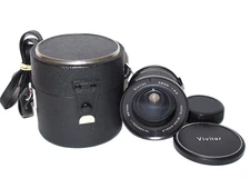 Vivitar Olympus OM 28mm f2.5 Prime Lens Wide Angle MINT w/ Case & Caps!