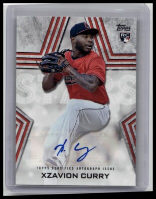 カリー・ウェップ オートグラフ 2023 Topps Xzavion Curry #BSA-XZC Baseball Stars Autographs