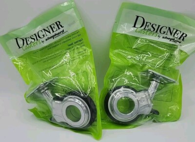 Shepherd Designer Casters 2pc 6282 2 3/8'' NEW