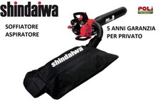 SHINDAIWA EBS256S SOFFIATORE ASPIRATORE TRITURATORE EURO2 PROFESSIONALE PROMO