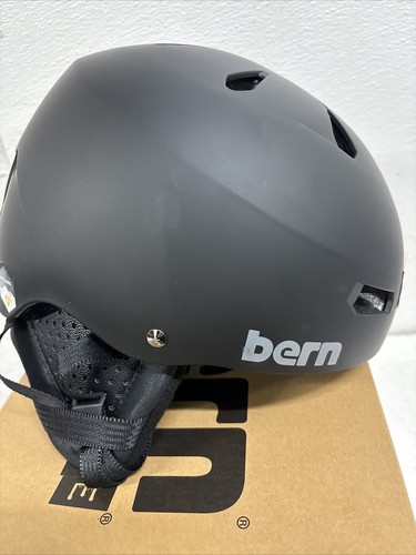 Bern Macon Black Multisport Helmet Size Large (59-62cm) #2 - Picture 2 of 8