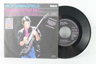 7'' Single - RICK SPRINGFIELD - What Kind Of Fool Am I - RCA 1982
