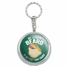 Lizard's Beard Better than Yours Dragon Portable Travel Ashtray Keychain