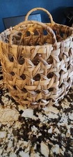 Threshold Basket  Weaved  Water Hyacinth