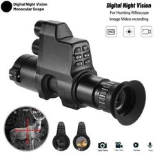 NV4A HD Infrared Night Vision Monocular-4X Zoom Digital Scope for Night Hunting