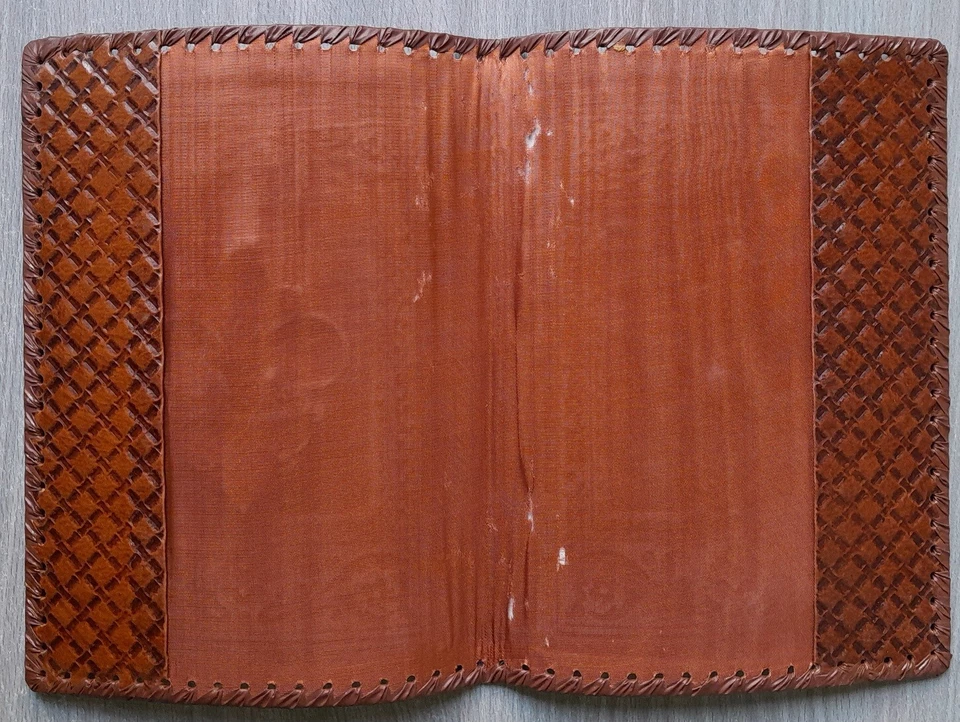 Porta Documenti Agenda in Pelle Stile Fiorentino Vintage 18.1 x 24.5 cm - Imagen 4 de 4